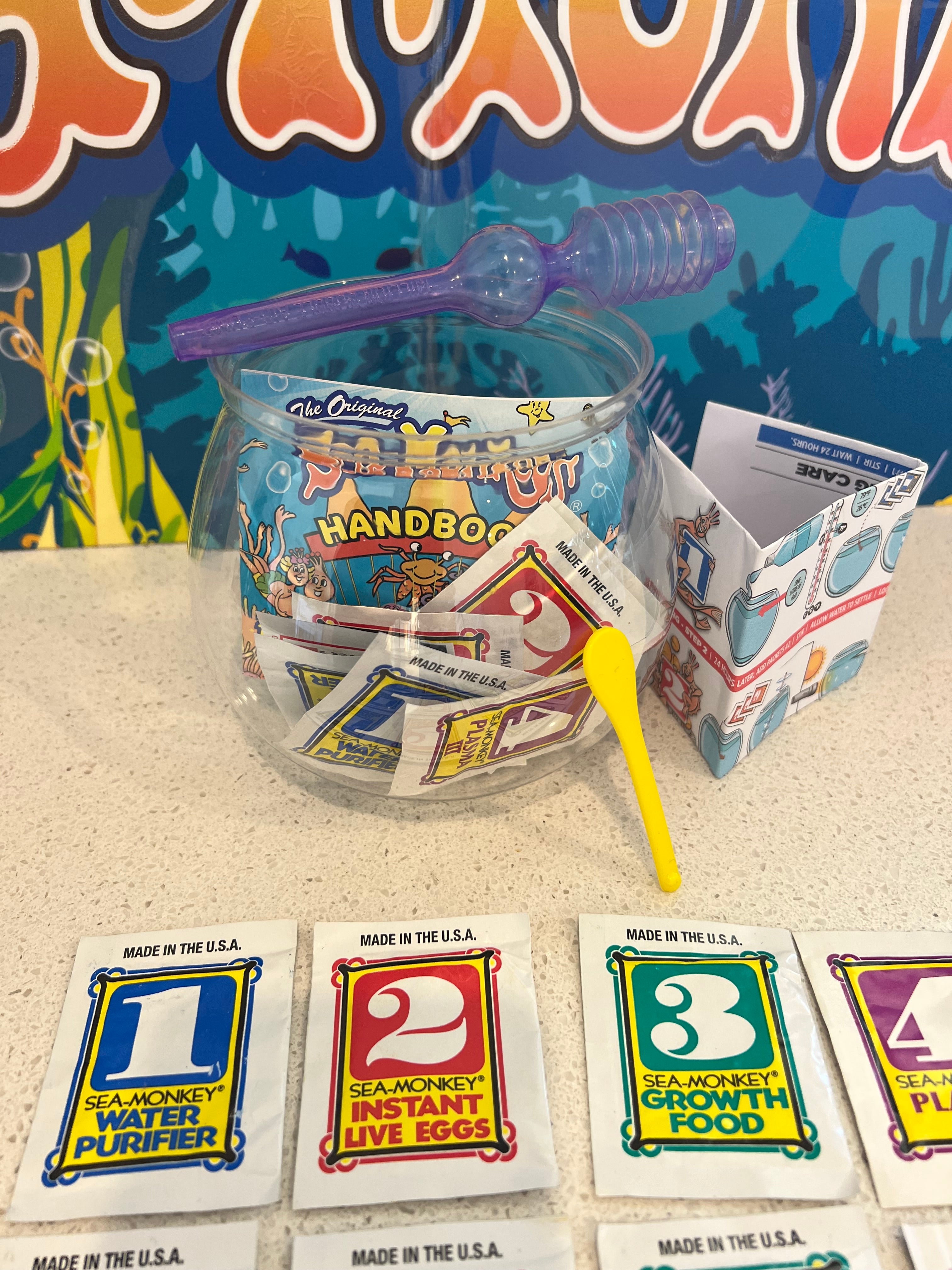 SEA-MONKEYS® SUPER BOWL - AGES 15 - 115 YEARS!!