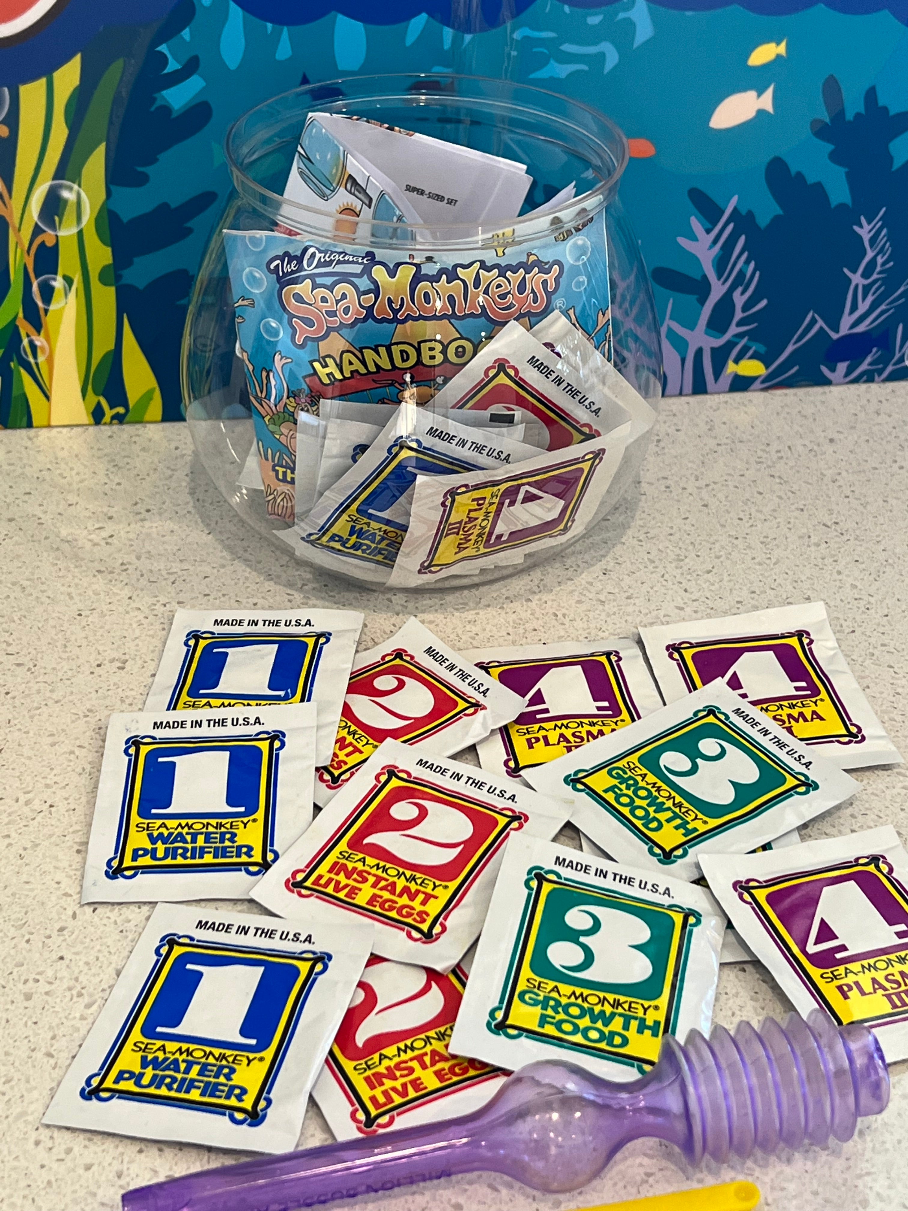 SEA-MONKEYS® SUPER BOWL - AGES 15 - 115 YEARS!!