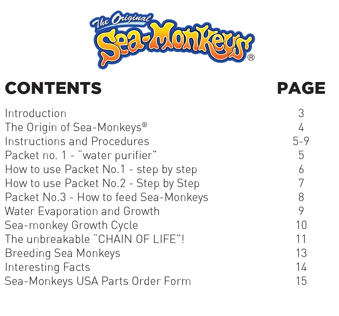 How many Sea Monkey eggs are in a packet? How many should I expect to see  swimming around a few days after adding the #2 packet? - Quora